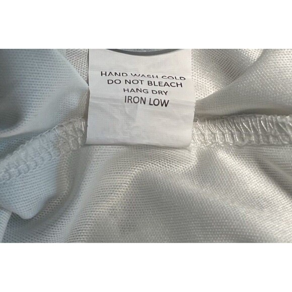 Sienna Sky Dress Women’s S White With Blue Floral Print Cottagecore Fairy w/Belt - Picture 8 of 10